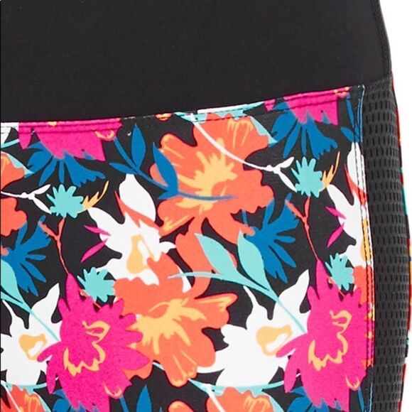 LORNA Jane Prom Queen Print Floral Full Length Leggings Size Medium - Picture 4 of 9